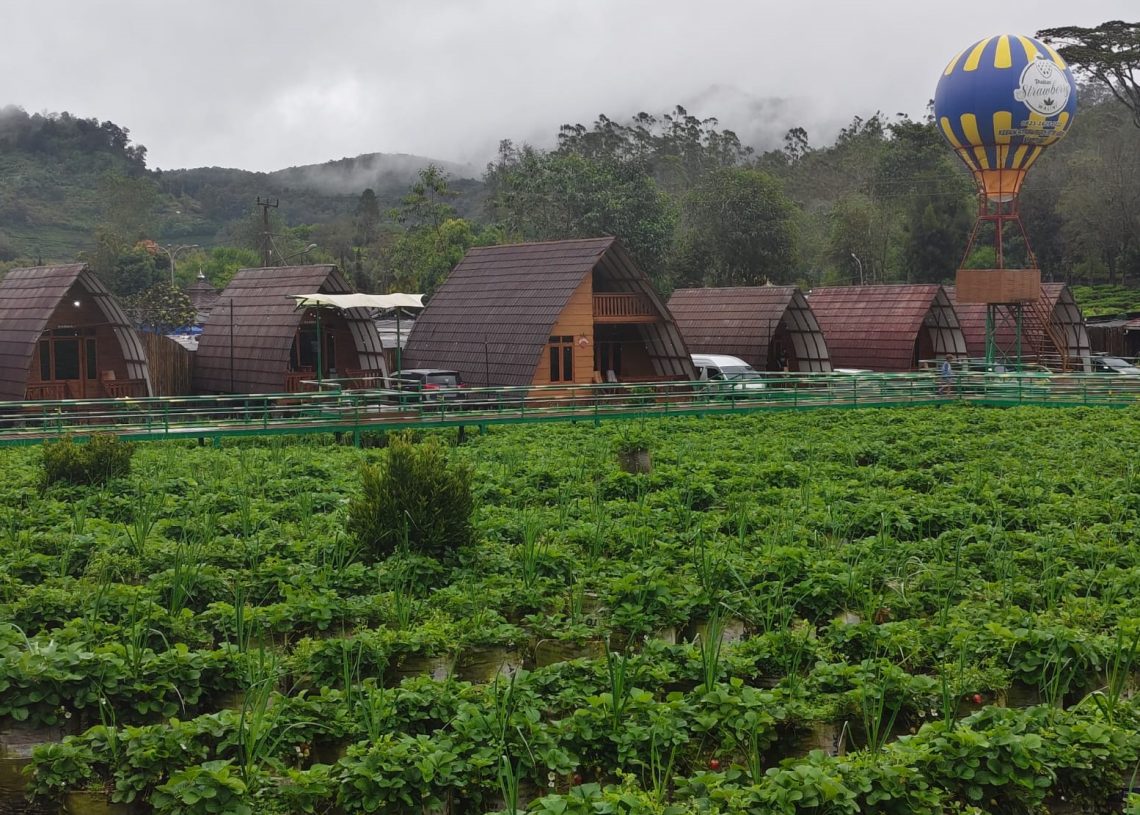 Cukup Mengocek Saku 40.000 Untuk Beli Tiket Masuk, Pengunjung Bisa Berendam Air Panas Sambil Menikmati