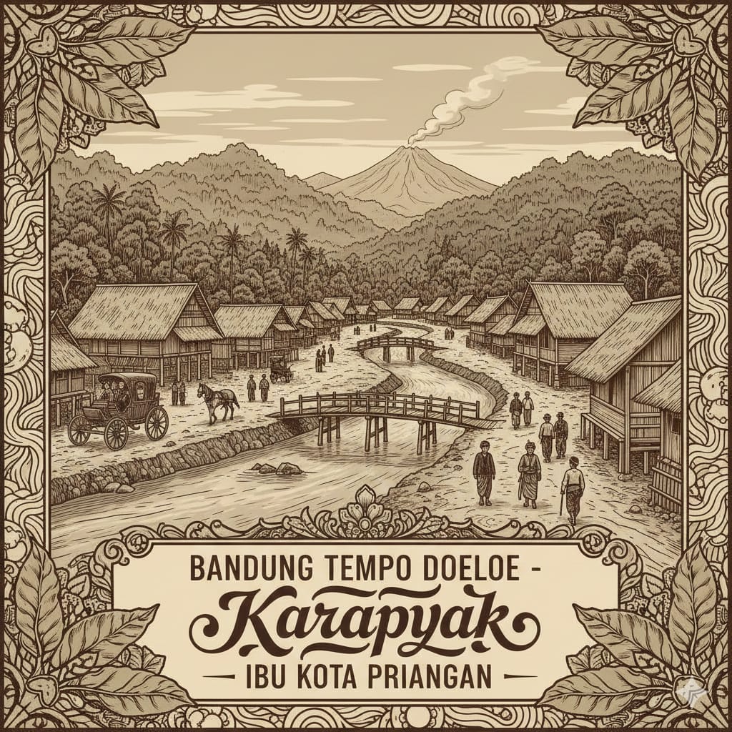 Jejak Sejarah: Mengapa Ibu Kota Bandung Pindah dari Krapyak ke Jantung Kota Sekarang?