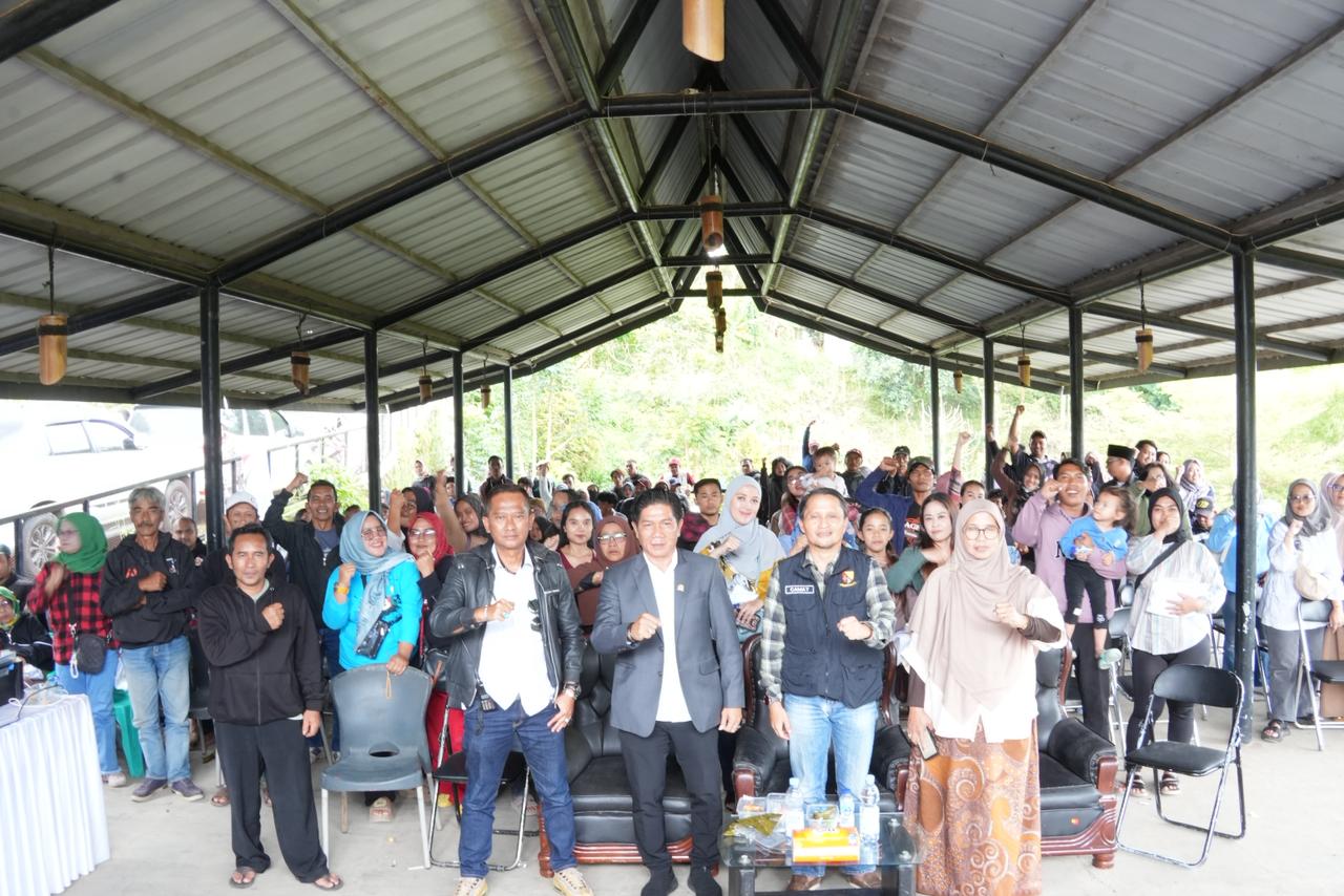 Asep Romy Romaya, Tampung Aspirasi Warga Saat Reses Sosialisasi 4 Pilar di Wilayah Pacira