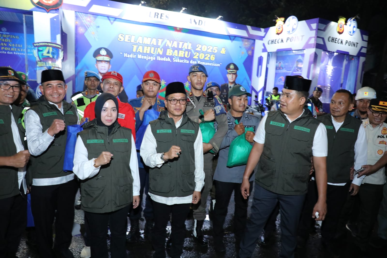 Kang DS Monitoring Perayaaan Malam Tahun Baru 2026: Alhamdulillah Kabupaten Bandung Kondusif 