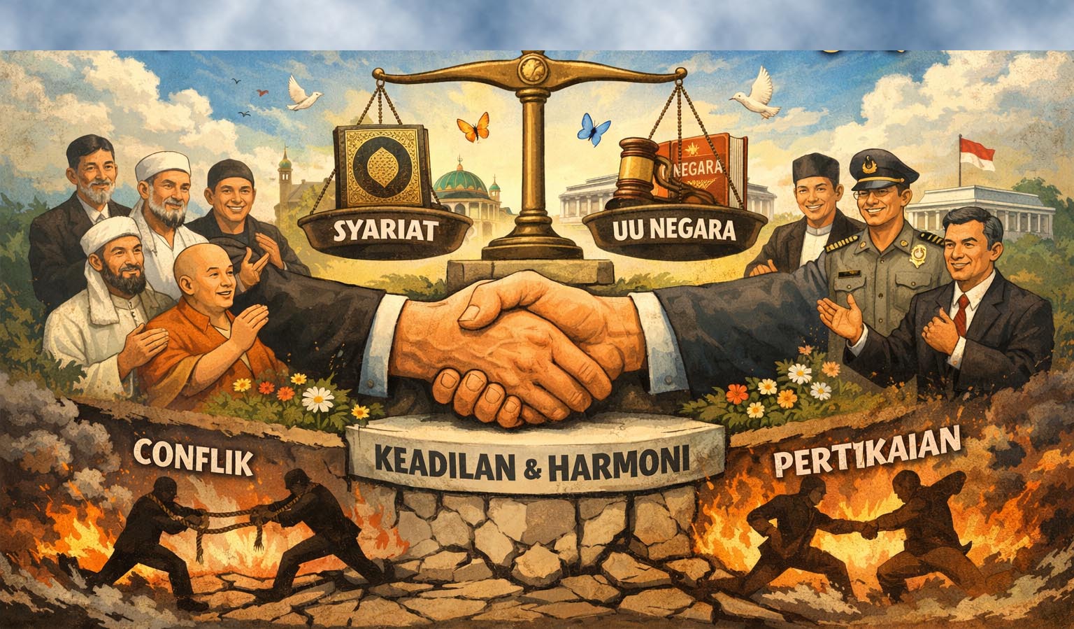 Idealnya Tak Ada Benturan Antara Hukum Agama dan Hukum Positif Negara