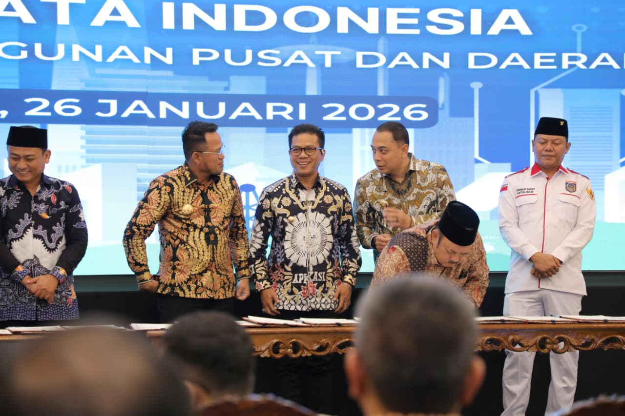 Pemkab Bandung Teken SEB Penyelenggaraan Informasi Geospasial, Perkuat Integrasi Data Pembangunan