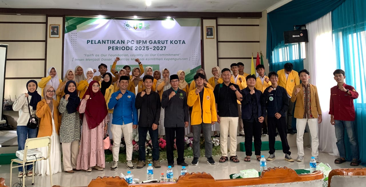 Rizal Resmi Pimpin IPM Garut Kota 2025–2027, Sekmat Harap Generasi Berakhlakul Karimah