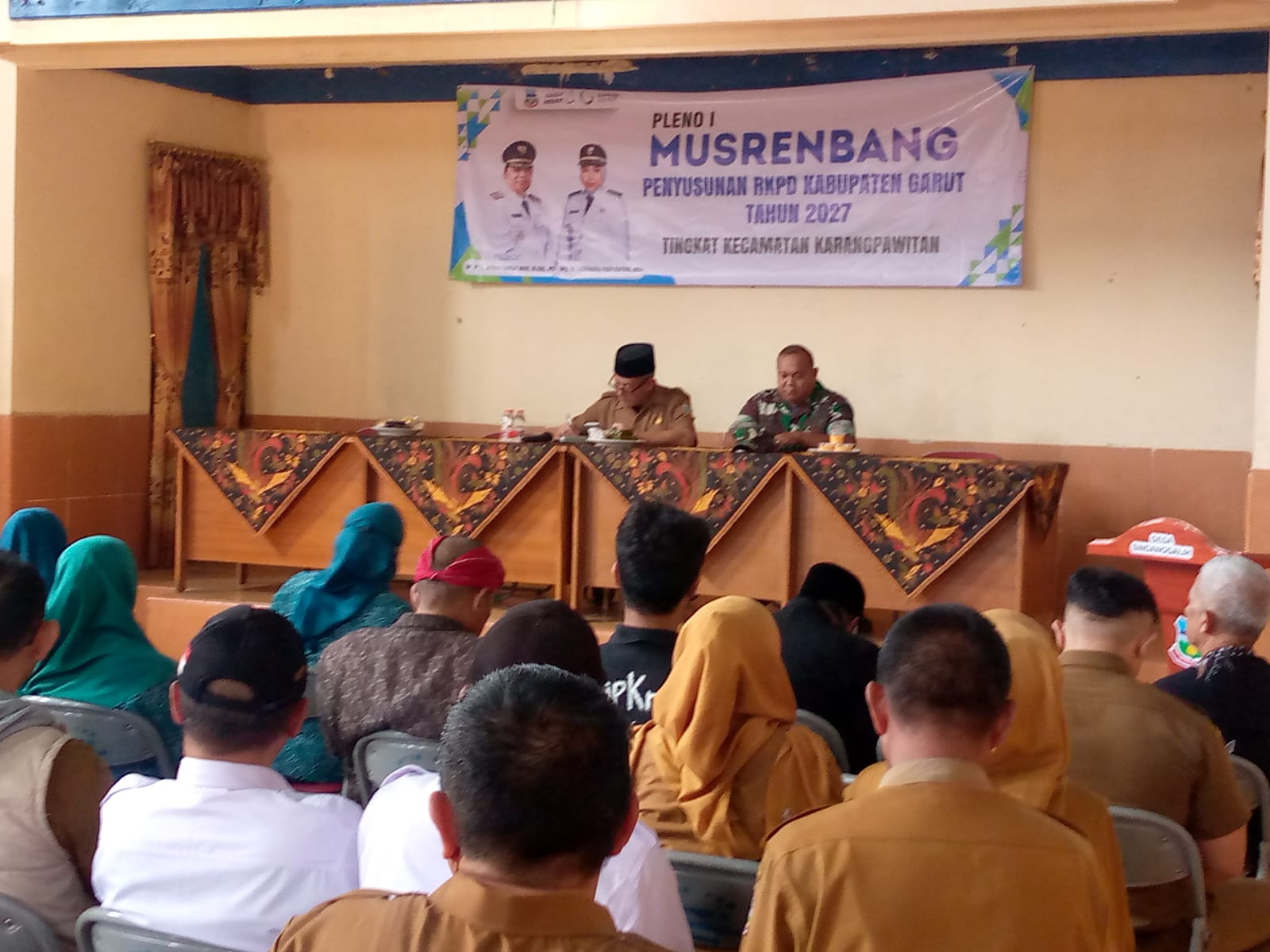 Musrenbang Penyusunan RKPD Kabupaten Garut Tahun 2027 Tingkat Kecamatan Karangpawitan