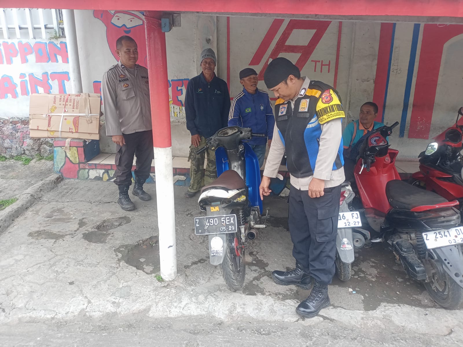 Polsek Karangpawitan Laksanakan Patroli Siang