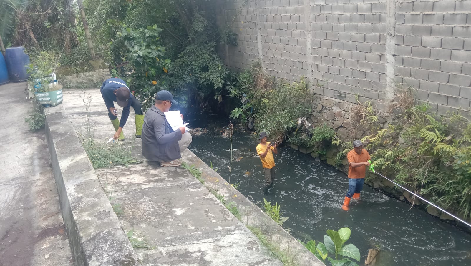 Pentahelix Petakan Sungai Cipalasari, Pengukuran Jadi Dasar Penanganan Banjir