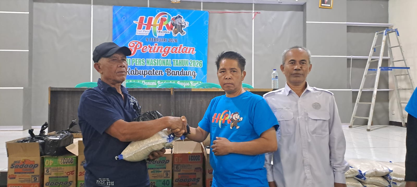 ​Peringati Hari Pers Nasional, Insan Pers Kabupaten Bandung Gelar Aksi Sosial  di Dua Kecamatan 