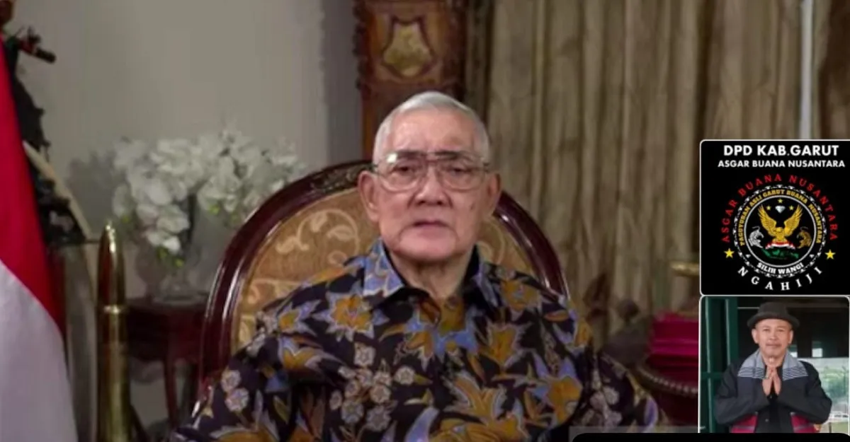 Penasehat ASGAR Garut Ucapkan Duka Cita atas Wafatnya Wakil Presiden ke-6 RI Jenderal Try Sutrisno