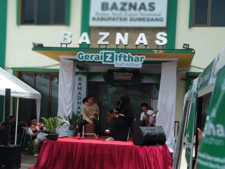 Baznas Sumedang Hadirkan Gerai Z-Ifthar Ramadhan 1447 H/2026 M