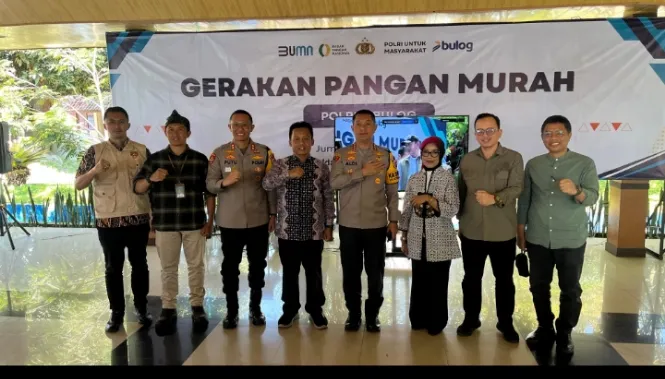 Polresta Bandung Adakan Program Pangan Murah, Bantu 800 Warga Dapatkan Bahan Pokok Terjangkau