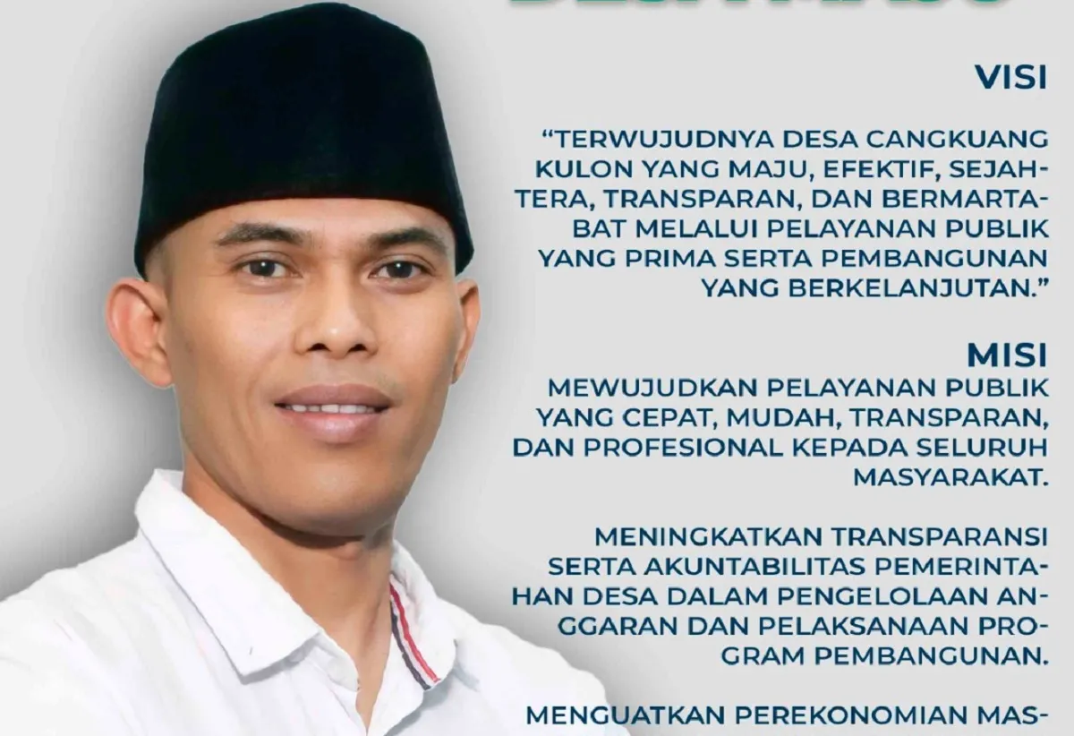 Maju Bersama Acep Koswara, Visi Misi untuk Desa Cangkuang Kulon yang Lebih Baik