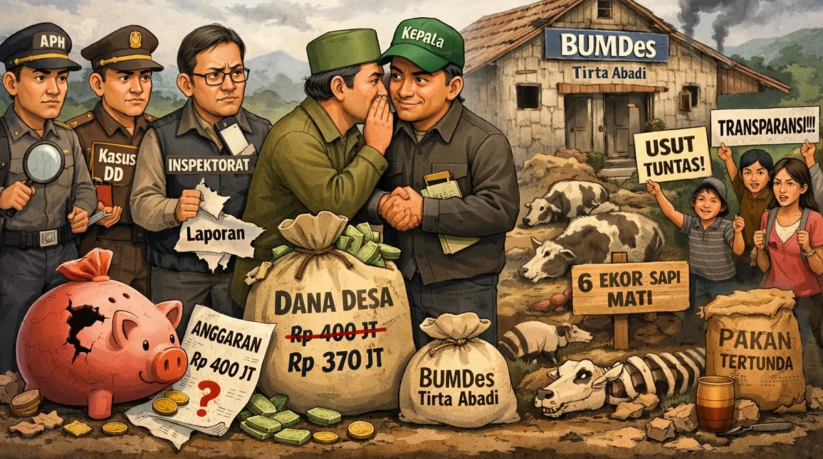 APH,  Sebaiknya Segera Ungkap Kasus Indikasi Penyelewengan Dana Desa Lamajang Pangalengan